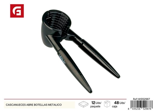 [141052987] Cascanueces abre botellas metálico - Utensilios de cocina