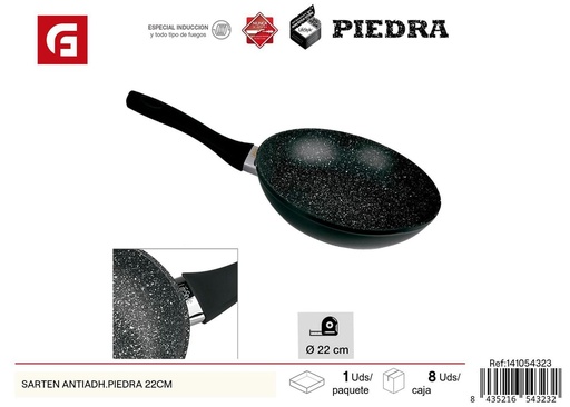 [141054323] Sartén antiadherente de piedra 22cm