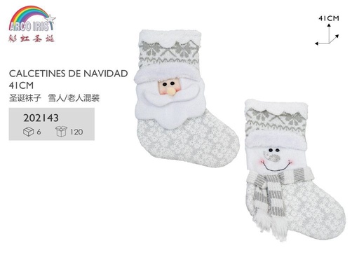 [202143] Calcetines de Navidad 16cm