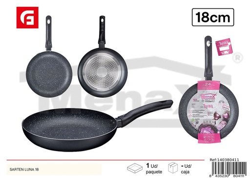 [140380411] Sartén Luna 18 cm - Utensilios de cocina antiadherente