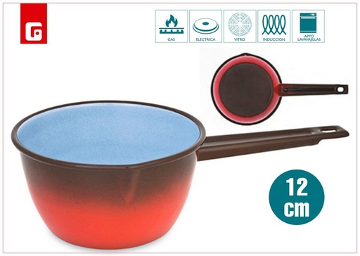 [14031220] Cazo de fuego bombado de 12 cm - Utensilios de cocina