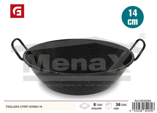 [14032269] Paellera vitrificada 14 cm - Utensilios de cocina