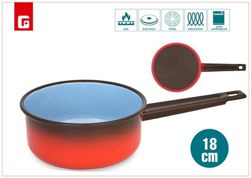 [140382308] Cazo de fuego recto 18 - Utensilios de cocina