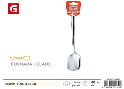 [140382416] Cuchara de helado Silvia inox para postres