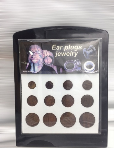 [8435242818915] Dilatación de madera (12 unidades) - Accesorios de joyería
