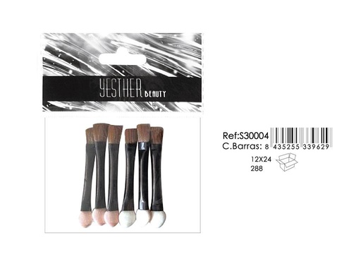 [S30004] Aplicador de sombras 12 pcs - Accesorios de maquillaje