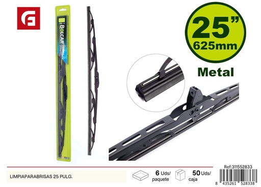 [311552833] Limpia parabrisas 25 pulgadas - Accesorios para auto