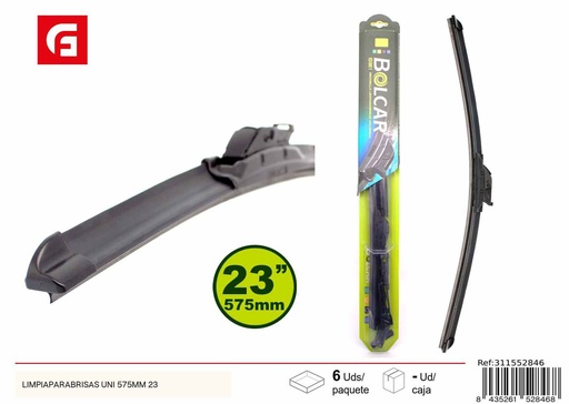 [311552846] Limpia parabrisas UNI 575MM 23'' - Accesorios de coche