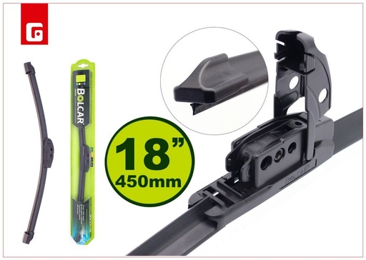 [311552866] Limpiaparabrisas verde 450mm 18 pulgadas para coches