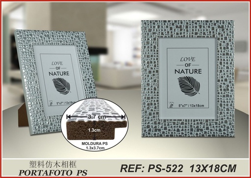 [190637157] Portafoto de plástico PS-522 13X18 cm - Marcos de fotos decorativos