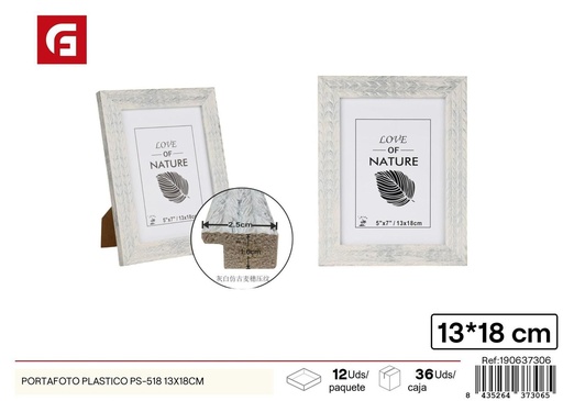 [190637306] Portafoto plástico PS-518 13x18 cm - Decoraciones del hogar