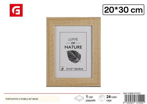 [190637422] Portafoto roble PS-514 20x30 cm - Marcos para fotos