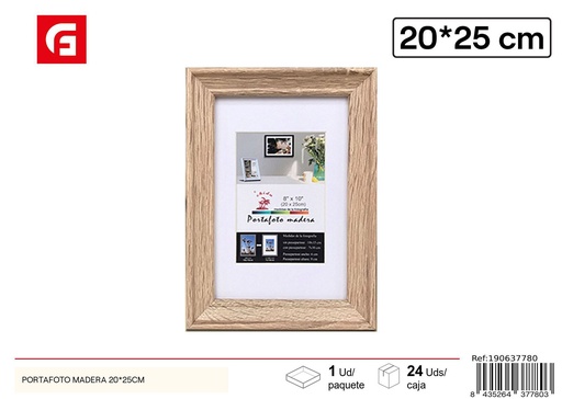 [190637780] Portafotos madera DM-842 20x25 cm - Accesorios de decoración