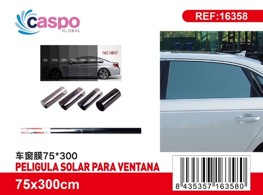 [171316358] Película solar para ventana 75x300cm para automóvil