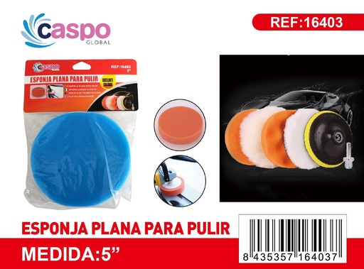 [171316403] Esponja para pulir 5 pulgadas para automóviles