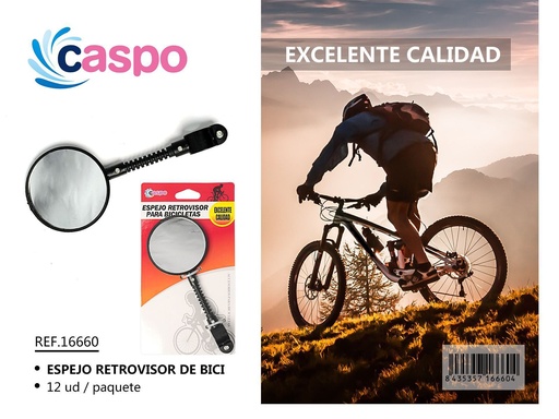 [171316660] ESPEJO RETROVISOR DE BICI - Accesorios para bicicleta