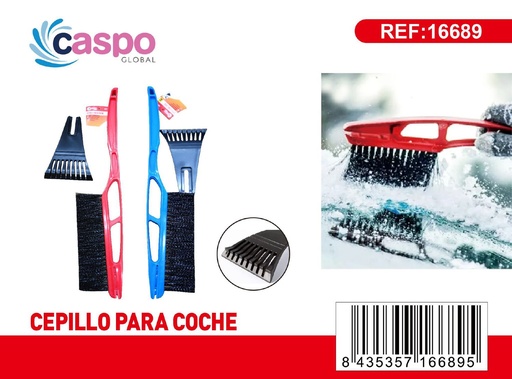 [171316689] Cepillo para coche con removedor de hielo para limpieza