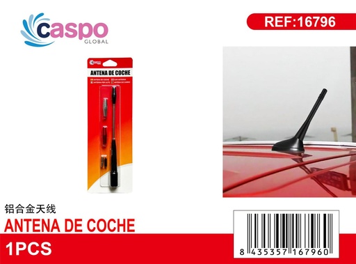 [171316796] Antena de coche 2 cabezas aluminio