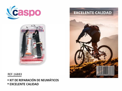 [171316883] Set de reparación para bicicleta 2.6cm x 3cm para ciclismo