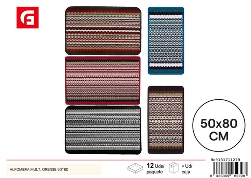 [131711279] Alfombra multiusos Orense surtido colores 50x80cm para hogar