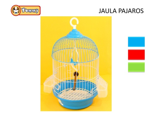 [YM0002] Jaula de pájaros mezcla Φ23x42cm - Accesorios para mascotas