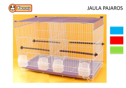 [YM0027] Jaula para pájaros 60.5x31.5x41cm