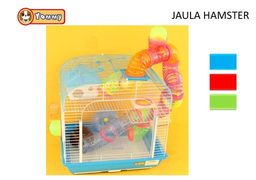 [YM0103] Jaula de hámster 49X28.5X52CM - Accesorios para mascotas