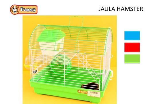 [YM0109] Jaula de hamsters 33.5x23.5x30.5cm para mascotas pequeñas