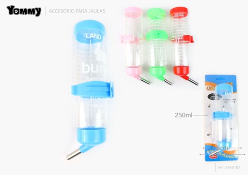 [YM0187] Bebedero para hámster 250 ml - Accesorios para mascotas