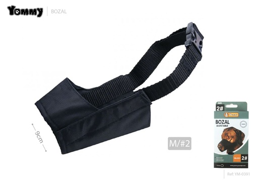 [YM0391] Bozal para perro M 9cm para control y seguridad de mascotas