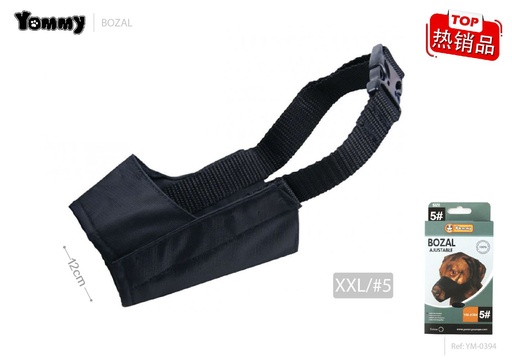 [YM0394] Bozal para perro XXL 12cm, accesorio de seguridad
