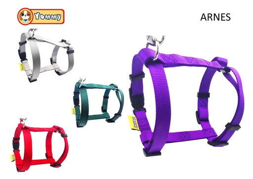 [YM0583] Arnés rectangular de nylon 2.0/35-500 cm - Accesorios para mascotas