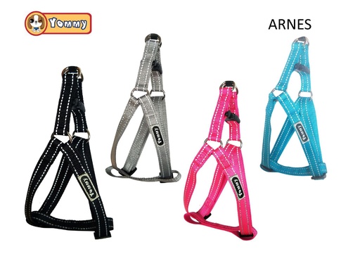 [YM0608] Arnés reflectante para mascotas 2.5*56/81 cm accesorios para perros