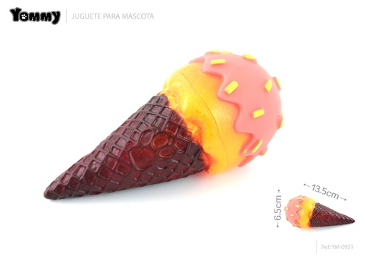 [YM0951] Juguete de helado Hagen Dazs 13.5x6.5 cm - Accesorios de mascotas