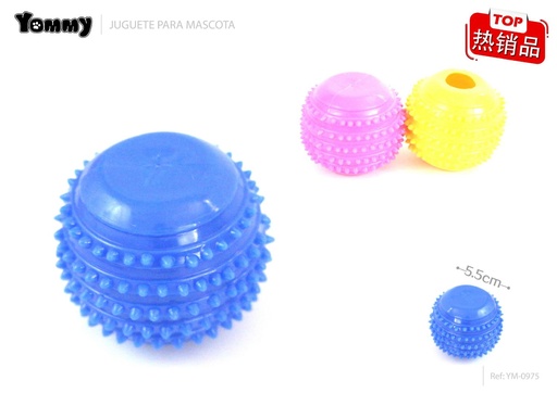 [YM0975] Juguete de caucho para perros 5.5cm para mascotas