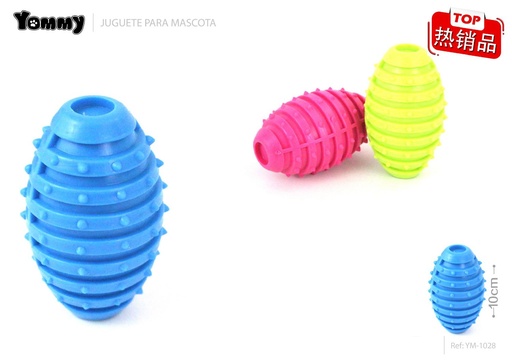 [YM1028] Juguete goma duro 10 cm - Juguetes para mascotas