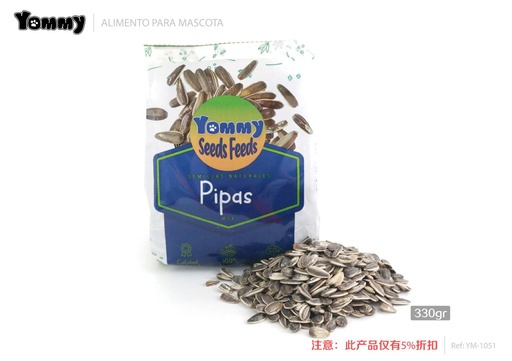 [YM1051] Alimento para loros pipas bolsa 1L para mascotas