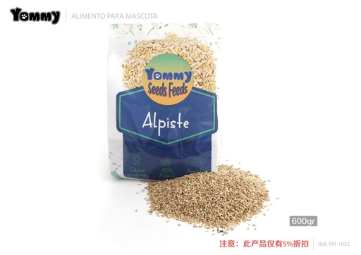 [YM1052] Alimentos para aves alpiste 1L - Alimentos para mascotas