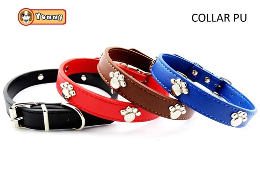 [YM1089] Collar huesos para perro 2.5x55cm para mascotas