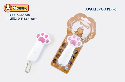 [YM1346] Juguete láser para gato 9.4x4.6x1.9cm para mascotas