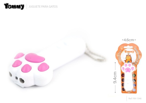 [YM1346] Juguete láser para gatos 9.4x4.6x1.9 cm - Juguetes para mascotas