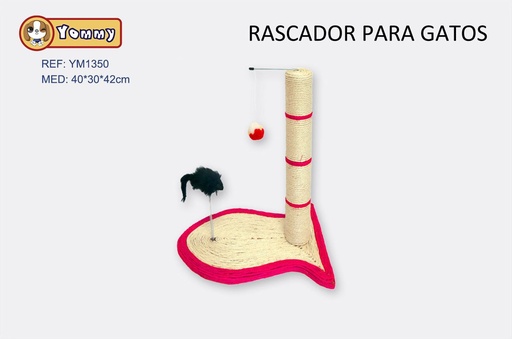 [YM1350] Rascador para gato 40x30x44cm