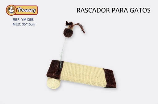 [YM1358] Rascador para gato 35x15cm para mascotas