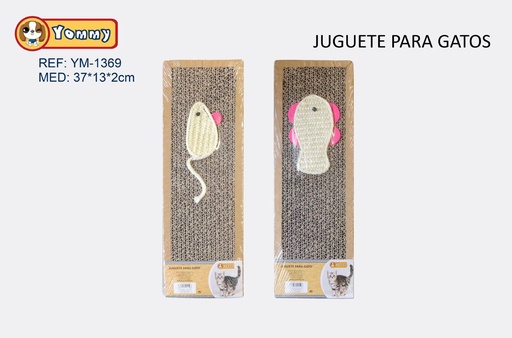 [YM1369] Juguete rascador para gatos 37x13x2cm