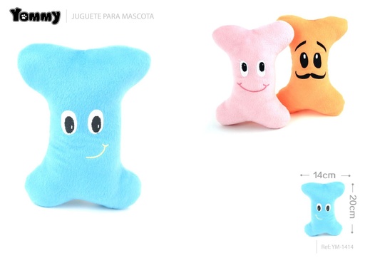 [YM1414] Juguete de peluche para mascotas 20x14cm