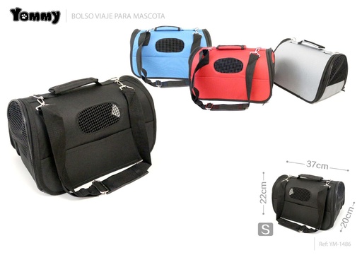 [YM1486] Bolso de viaje pequeño S: 37x22x20cm - Accesorios para mascotas