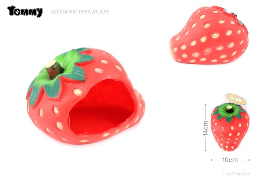 [YM1510] Juguete de vinilo casita para hámster 14x10x8.5 cm - Juguetes para mascotas