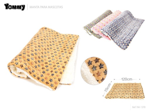 [YM1570] Manta para mascotas 70x120cm, Accesorios para mascotas