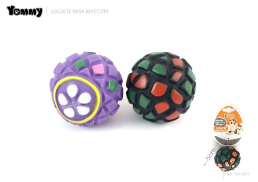 [YM1677] Juguete de vinilo para mascotas 5cm
