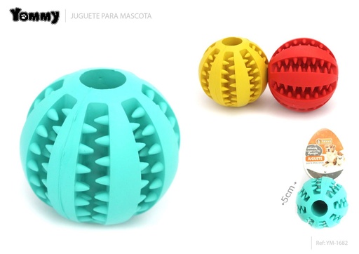 [YM1682] Juguete de goma para morder 5cm - Juguetes para mascotas